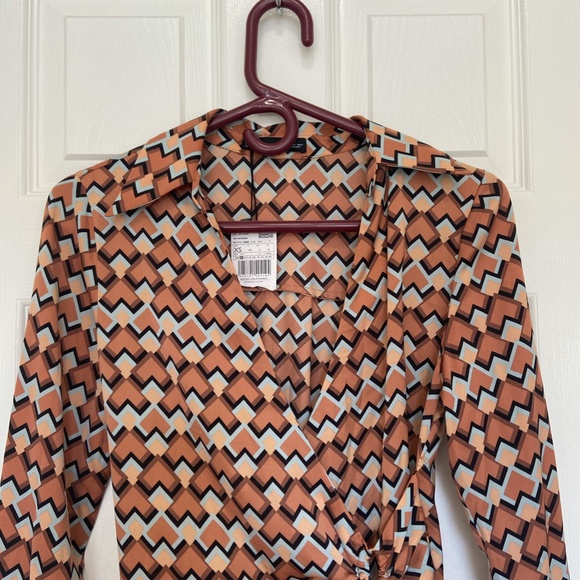 Mango Leonarda Satin Mini Dress NWT - Picture 3 of 12